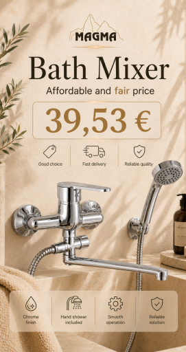 Bath faucet set MG-3221, SATO