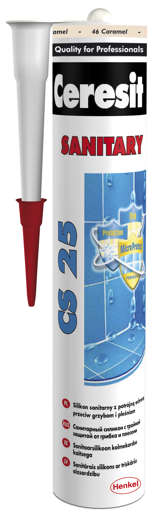 SAN.SILIKOON CERESIT CS25 07 GREY 280ML SAN.SILIKOON CERESIT CS25 07 GREY 280ML