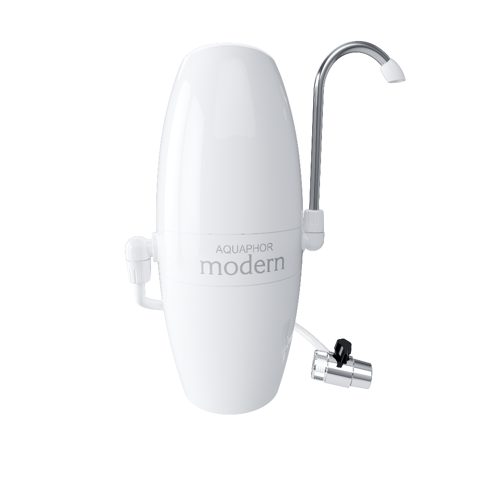 VEEFILTER AQUAPHOR MODERN VALGE