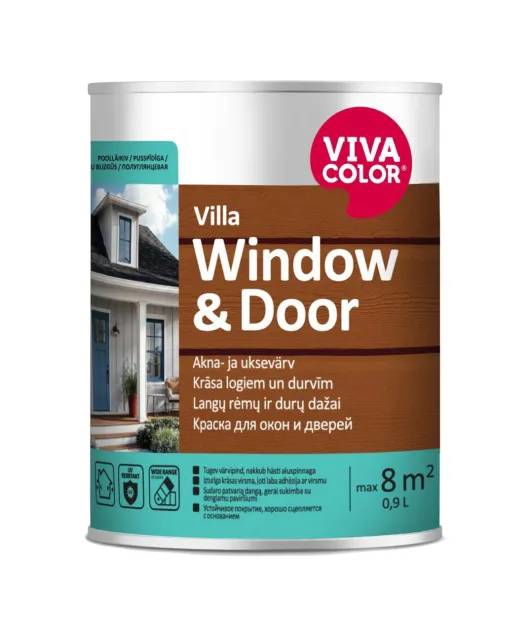 AKNAVÄRV VIVACOLOR VILLA WINDOW & DOOR A 0,9L