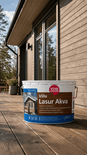 WOOD PROTECTOR  VIVACOLOR VILLA LASUR AKVA EP 9L